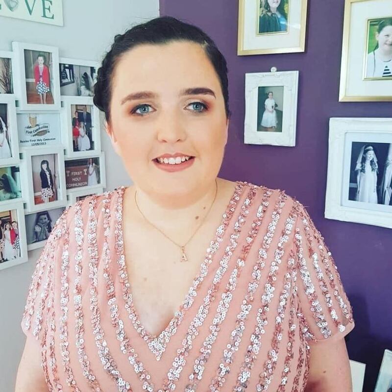 Aoife Tierney is a second year English and politics student at Dundalk IT. When she was ten, doctors diagnosed her as blind in her left eye.