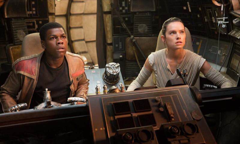 The Last Jedi: Daisy Ridley and John Boyega in the Star Wars film