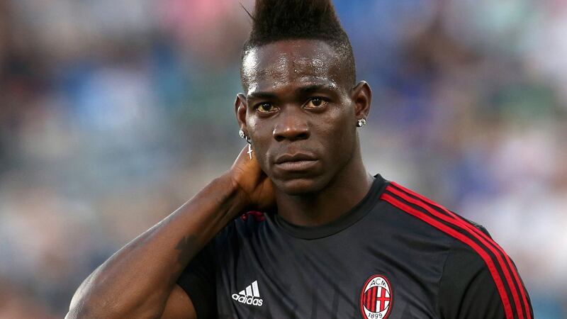 Unsurprisingly Mario Balotelli was left out of the Italy squad. Photo: Reuters