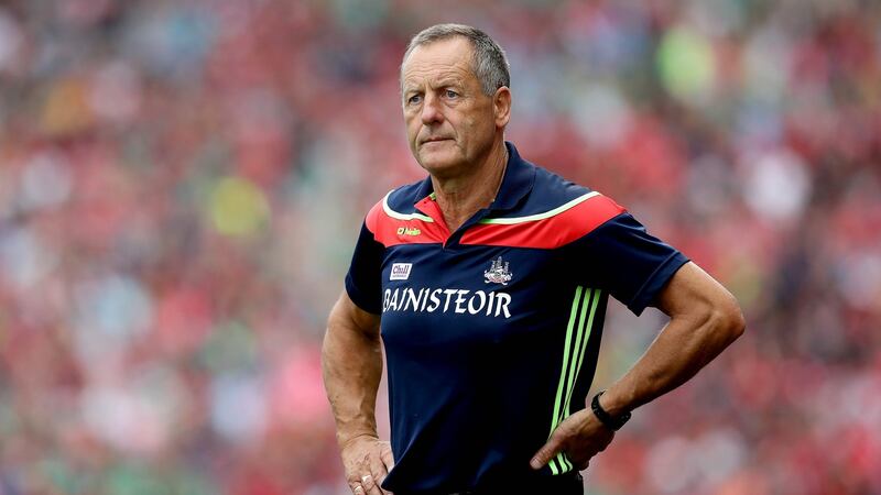 John Meyler guided Cork to the 2018 All-Ireland semi-finals, where they were beaten by Cork in extra-time. Photograph: Ryan Byrne/Inpho