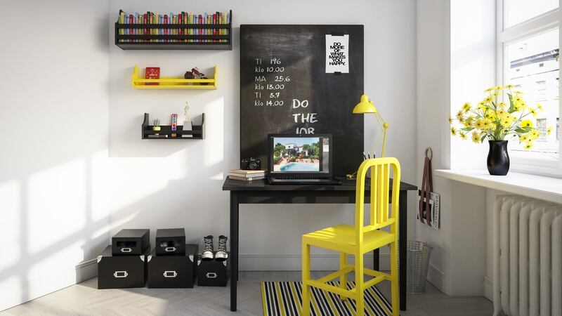 Having storage space for school supplies is critical to supporting learning and maintaining sanity. Photograph: iStock