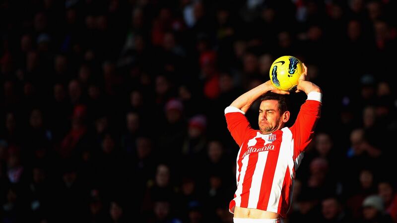 Former Ireland and Stoke player Rory Delap was renowned for his throw-ins. Photo: Laurence Griffiths/Getty Images