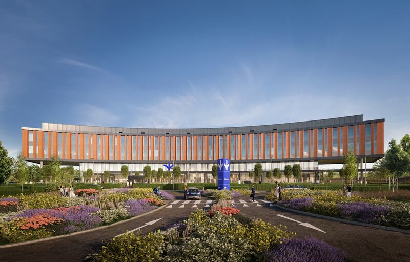 Visualisation of the new Bon Secours Hospital Limerick