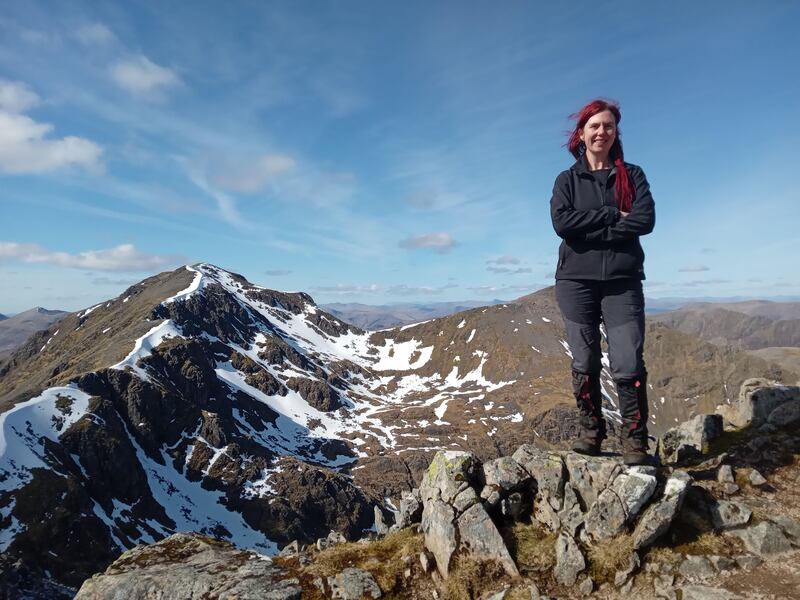Laura Grealish is a member of the Dublin-based Hillwalkers Club. 'My own self-confidence and wellbeing have improved,' she says.