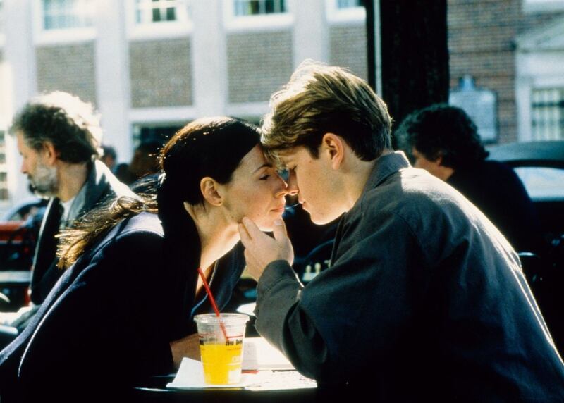 Good Will Hunting: Minnie Driver with Matt Damon