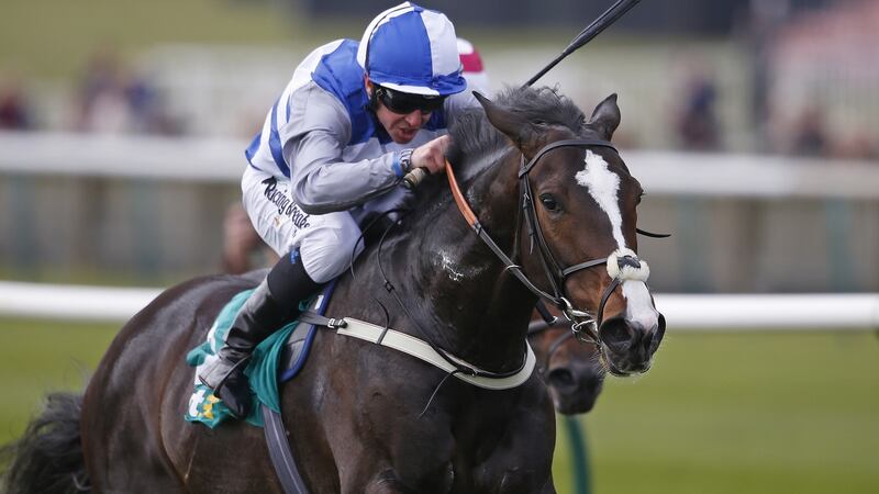 Eminent came home to win the Craven Stakes at Newmarket. Photo: Alan Crowhurst/Getty Images