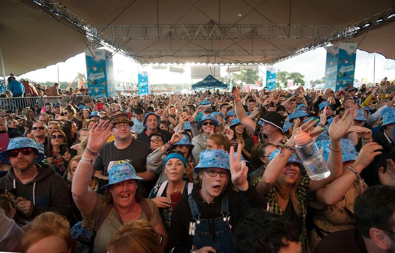 Up the front for Bonnie Tyler at Electric Picnic 2019. Photograph: Dave Meehan/The Irish Times