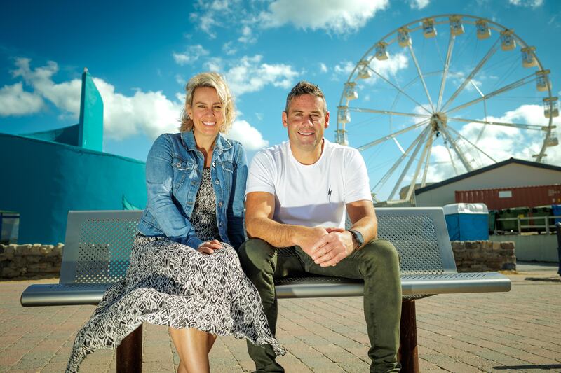 'It all kind of changed when we got married and the children were born, and Richie's mindset changed,' says Briohny. Photograph: James Connolly