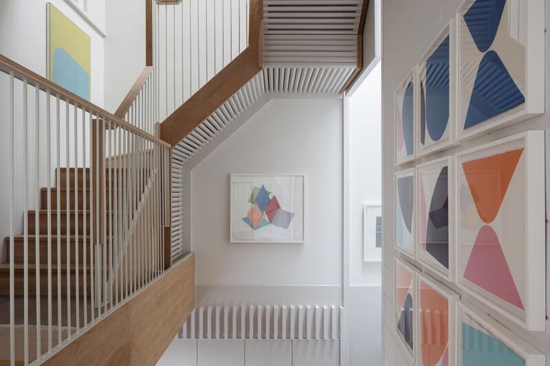 First floor landing. Photograph: Fionn McCann