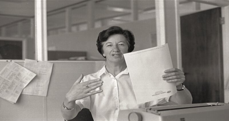 Kay Walsh, one of the first employees at the Ringaskiddy site, Kay started in June 1969