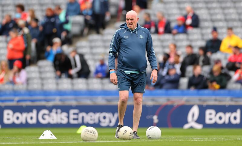 Pat Gilroy: was a valuable member of Dessie Farrell's backroom team last year. 'He gave it to us between the eyes and I think lads responded really well to that,' says Dean Rock. Photograph: James Crombie/Inpho 
