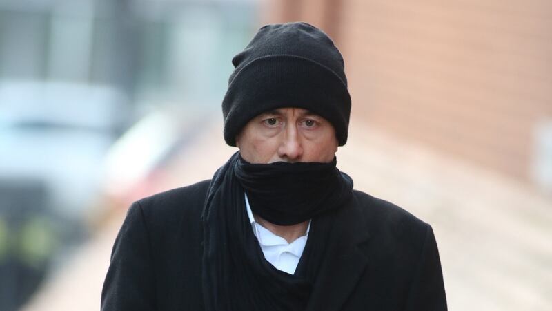 Kieran Creaven arrives at Leeds Magistrates Court on December 18th.  Photograph: SWNS.com