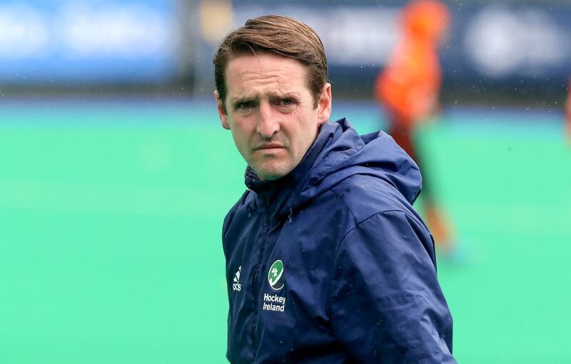 Ireland's Ireland head coach Gareth Grundie. Photograph: Bryan Keane/Inpho