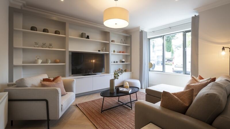 Living room in new homes