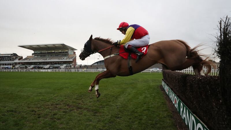 Native River got back to winning ways at Aintree. Photograph: David Davies/PA