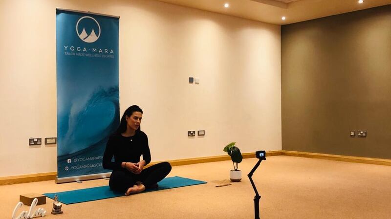 Hannah Healy of Yoga Mara in Galway