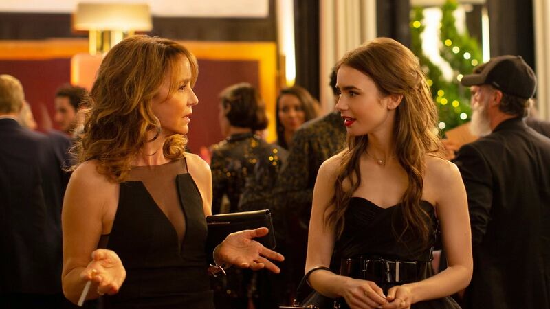 Patrick Freyne: “My favourite character is Emily’s weary eye-rolling boss who is not charmed by her incessantly chirpy bullshit.” Photograph: Netflix