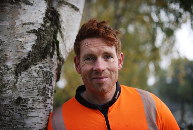 "People think I’m mad but in the back of my head I’m thinking, this tree is listening. It knows the craic. I feel they understand." Photograph: Bryan O'Brien