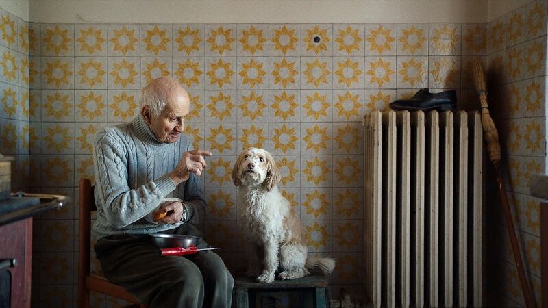 Aurelio Conterno and Birba in The Truffle Hunters