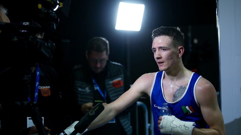 Ireland’s Brendan Irvine is one of the boxing prospects. Photo: Andrew Fosker