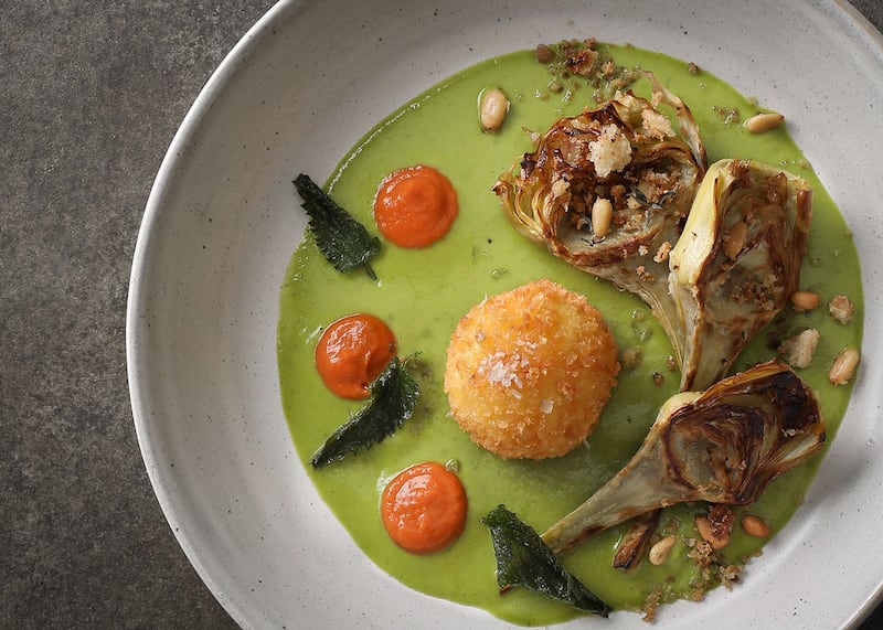 Paradiso, where Dennis Cotter delivers dish after dish of incredibly tasty organic vegetarian food