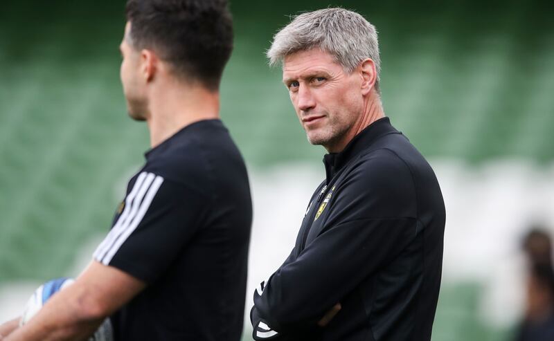 La Rochelle head coach Ronan O'Gara. Photograph: Nick Elliott/Inpho