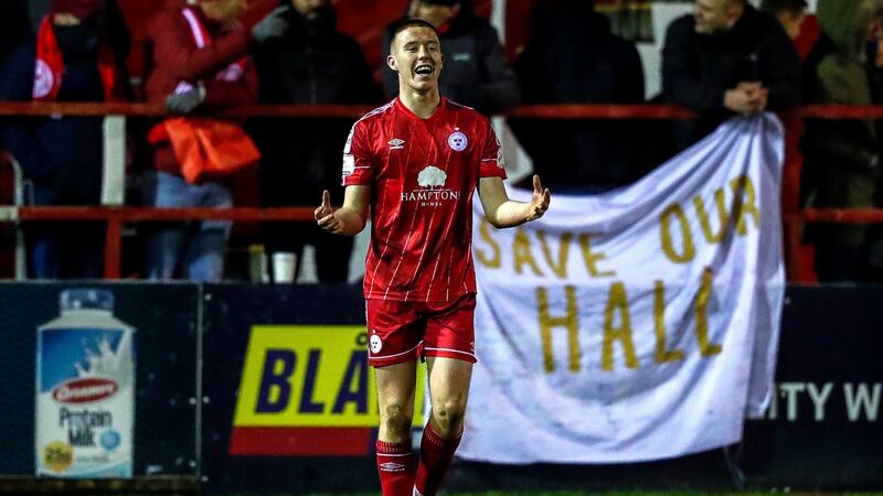 Duff believes Jack Moylan will score plenty of goals this season despite missing a number of guilt-edged chances on Friday night. Photograph: Ben Whitley/Inpho
