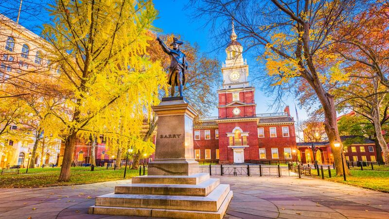 Independence Hall, Philadelphia, Pennsylvania.