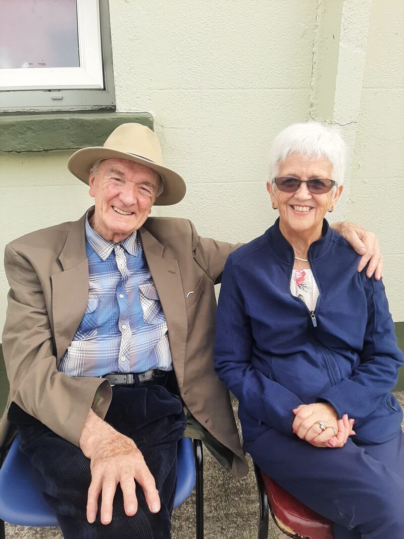 Forget Me Nots members Dermott Cleary and Frances Elliott