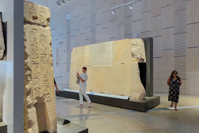 Grand Egyptian Museum. Photograph: Iwan Baan/hparc.com