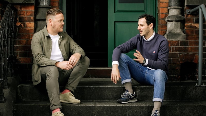 Killian Walsh and Jamie Clarke co-founders of Ilk Menswear.