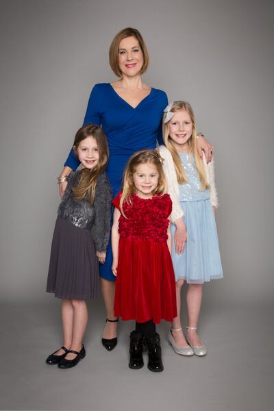 Alana Kirk and her daughters.