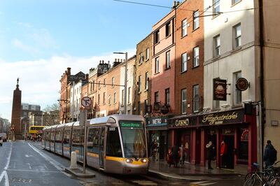 Parnell Street, Dublin. Photograph: Dara Mac Dónaill