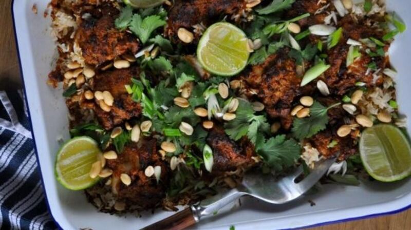 Hoisin chicken. Photograph: Lilly Higgins