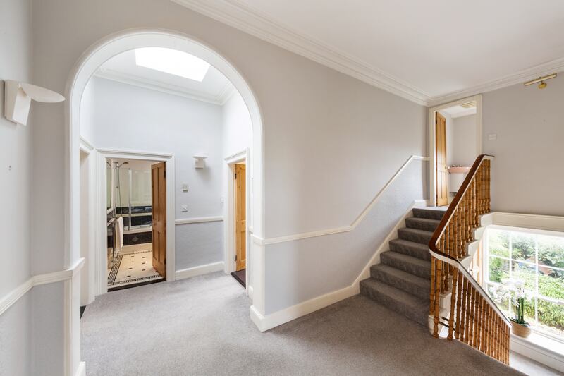 Landing and stairway