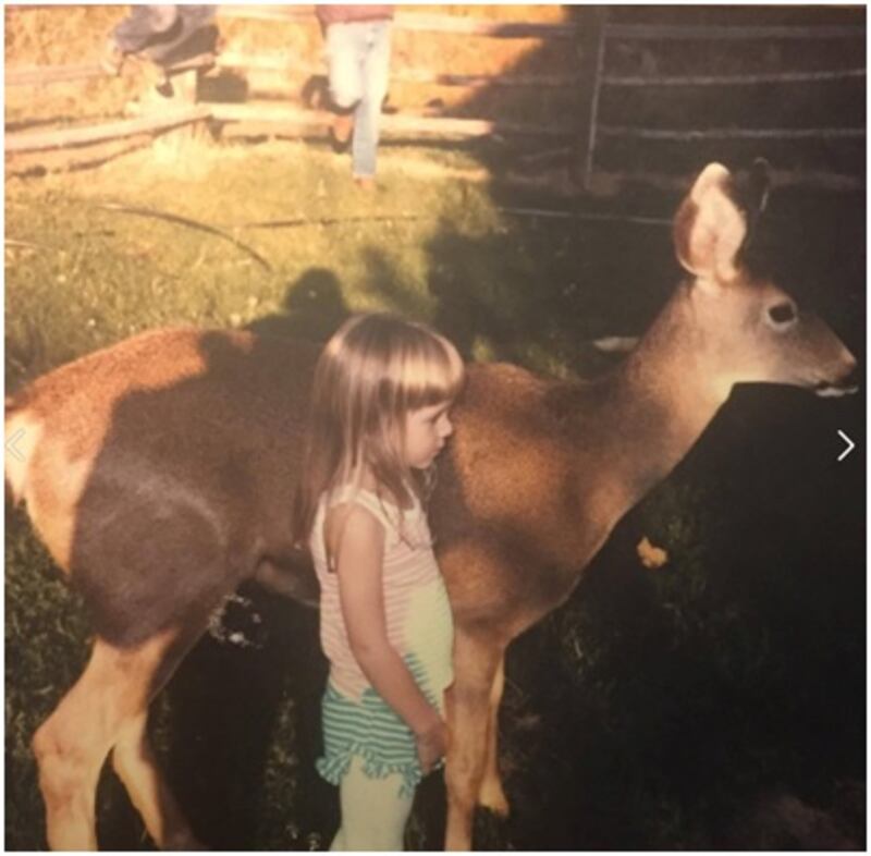 SJ Dunning as a child