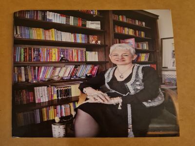 The postcard Jacqueline Wilson sent to a young Jessica Doyle