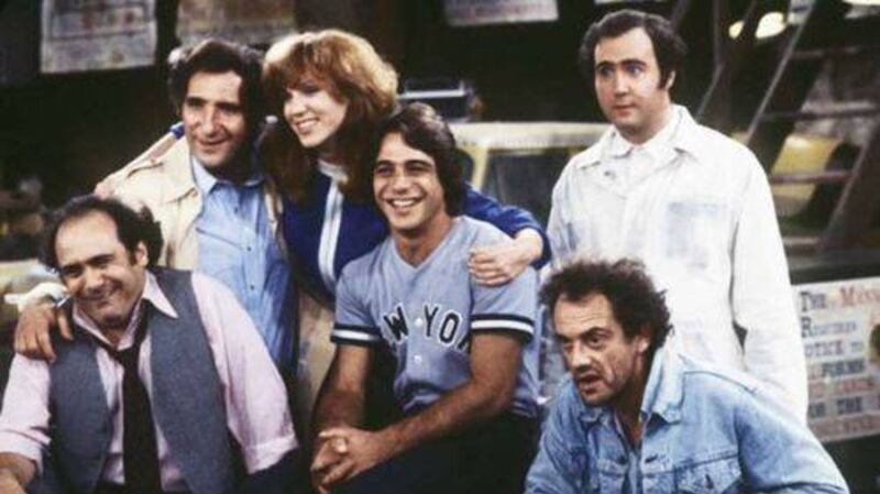 Danny DeVito as poisonous Louie De Palma, one of the greatest antagonists in sitcom history, in Taxi