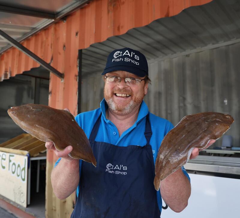 Solas: Alan Mitchell of Al’s Fish Shop. Photograph: Nick Bradshaw
