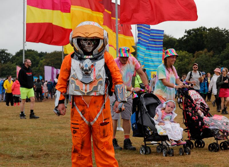 Keith Rankin from Kildare on day two of Electric Picnic. Photograph: Alan Betson

