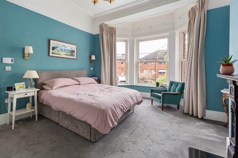 Main bedroom. Photograph: Keith Owens