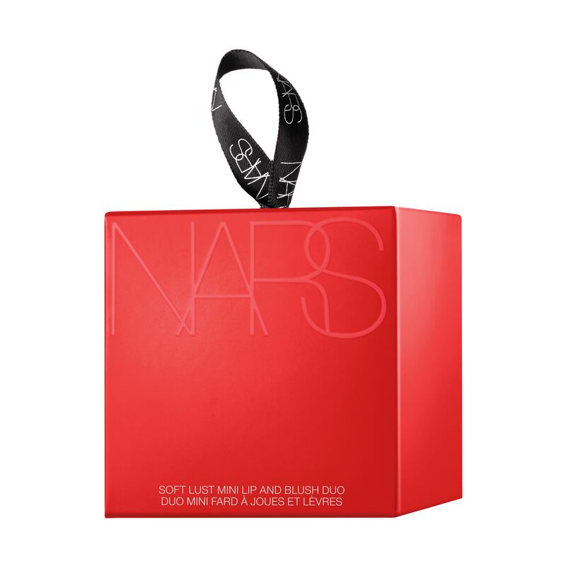 The NARS Soft Lust Mini Lip & Blush Duo (€22) includes a deep rosy pink blush and lipstick that will suit almost everyone.