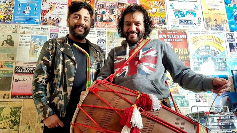 When Indian met club: Bobby Friction and Gurcharan Mall in Pump Up the Bhangra