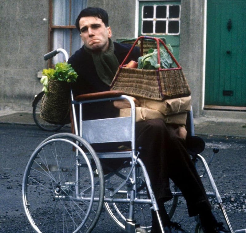 My Left Foot: Daniel Day-Lewis as Christy Brown