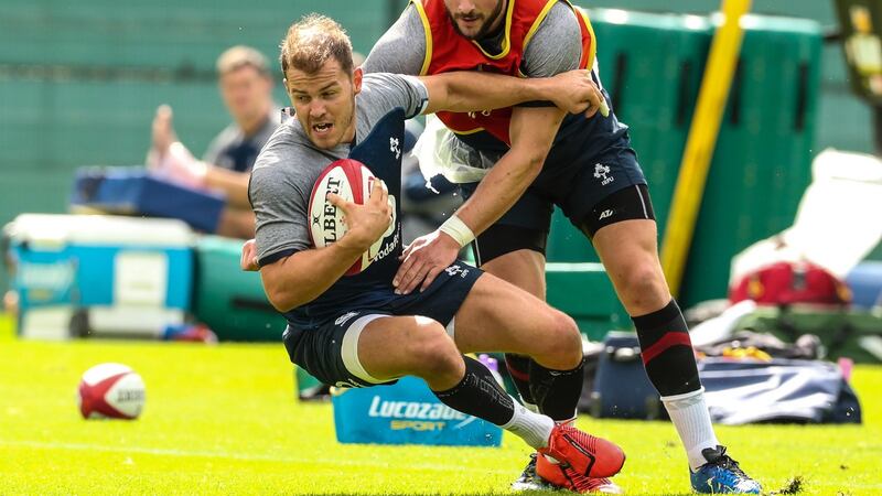 Joe Schmidt praised the versatility of Will Addison, who starts at fullback against Wales. Photograph: Billy Stickland/Inpho