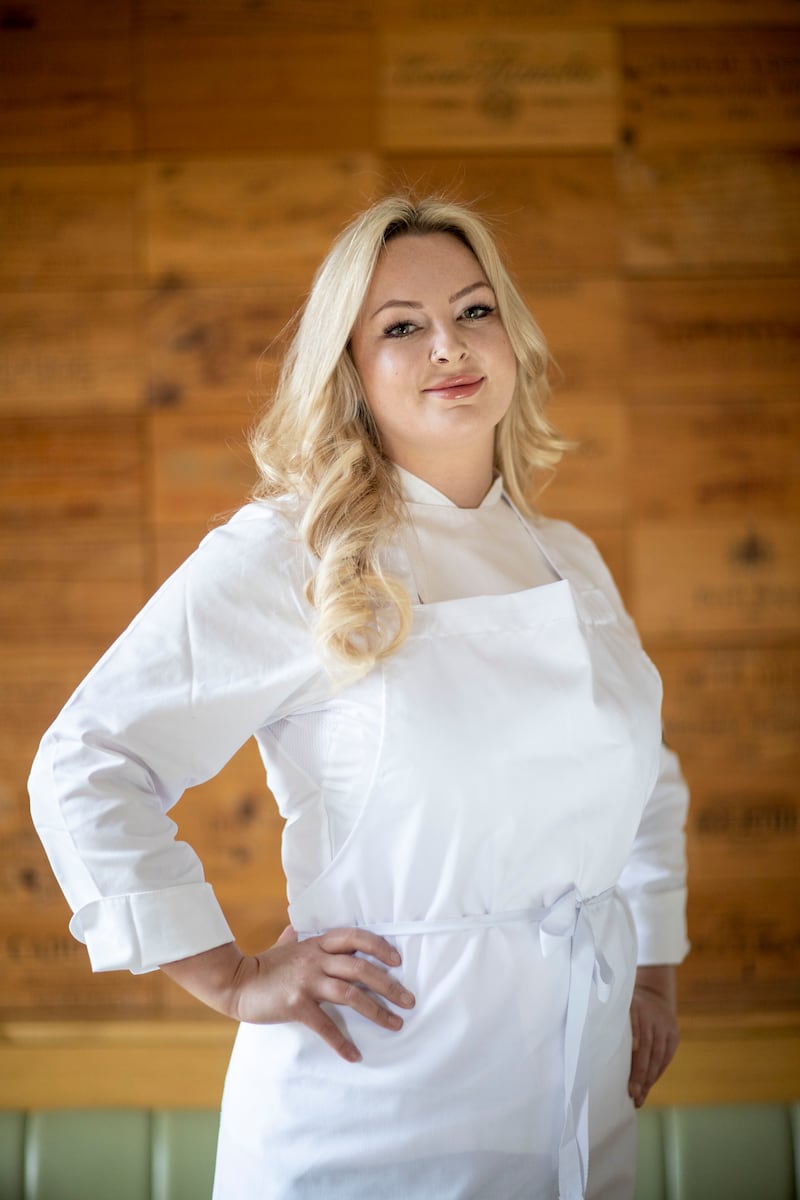 Grainne O’Keefe: ‘I have a way of being able to make meals very quickly, but they’re tasty, and they look good. So I hope to be able to pass that on.’ Photograph: Tom Honan