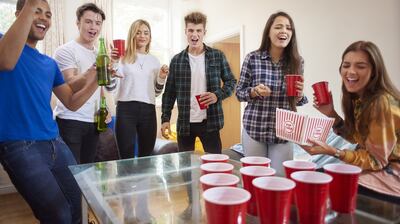 An average of 76,000 and up to 3 million bacteria were found on ping pong balls used in university homecoming beer pong games.  Photograph: iStock