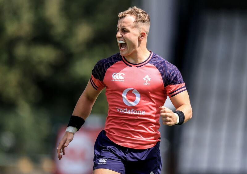 Craig Casey made his Irish debut in the 2021 Six Nations third-round game behind closed doors in Rome. Photograph: Dan Sheridan/Inpho