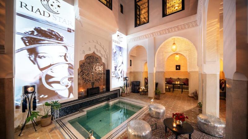 Riad Star in  Marrakech is the former home of Josephine Baker. Photograph: Alan Keohane