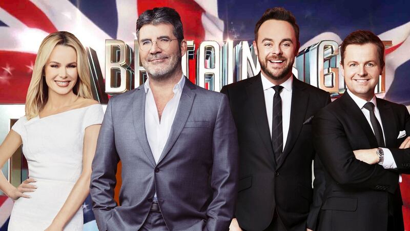 Amanda Holden, Simon Cowell, and Ant & Dec in Britain’s Got Talent